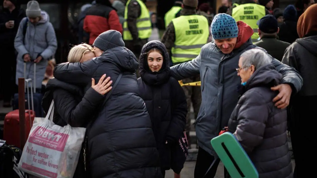 Refugiados en Ucrania